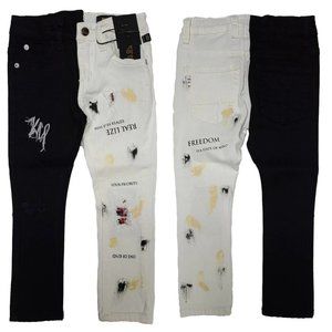 *FINAL PRICE* NWT Kleep 'Realize' Men's Colorblock Jeans